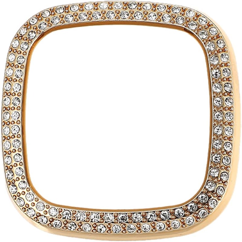 Balacoo Watch Frame Case Compatible With Sense Protective Cover Dual Row Rhinestones Easy Installation - Image 1